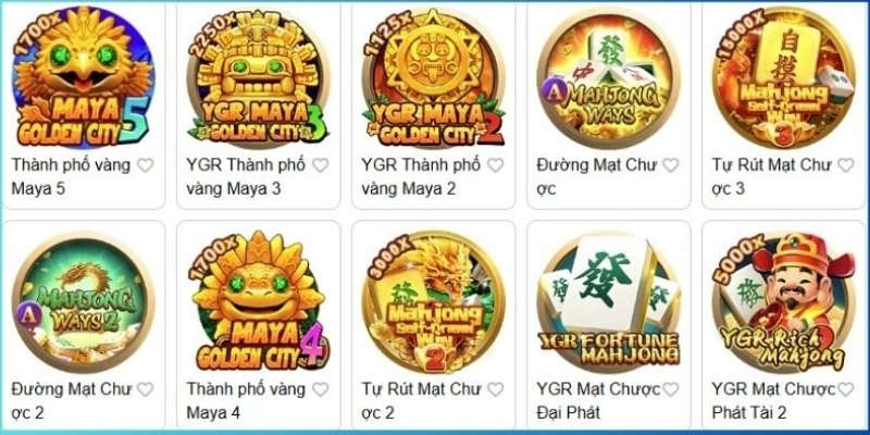 Các tính năng trong slotgame Đường Mạt Chược tại Nohu90
